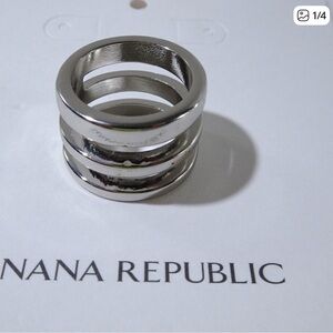 Banana Republic Metallic Triple Band Ring